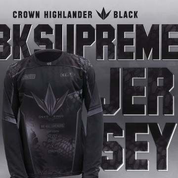 Bk supreme jersey black