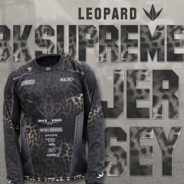 Bk supreme jersey leopard