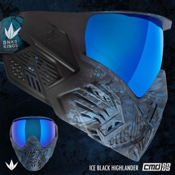 Bunkerkings cmd mask ice black highlander