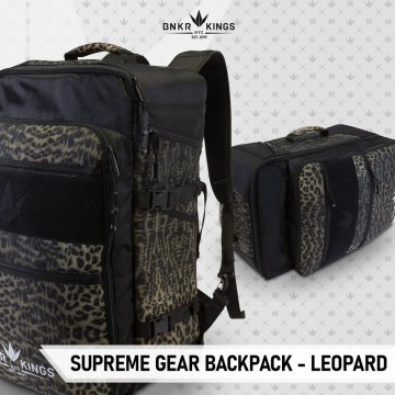 Bunkerkings supreme gear backpack  leopard