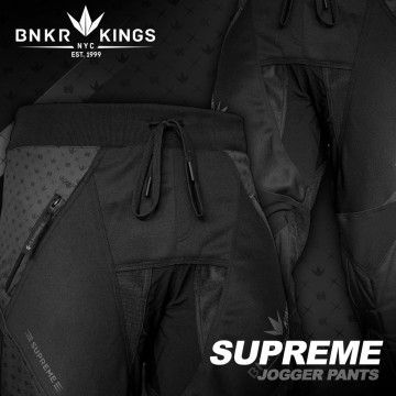 BunkerKings Supreme Jogger pants RoyalBlack