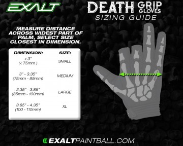 Death grip glove black 7