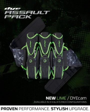 Dye assault pack limedyecam 34