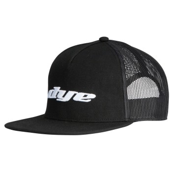 Dye hat trucker blkwhite