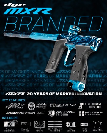 Dye mxr branded graphic