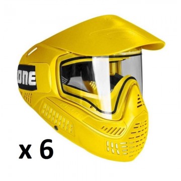 Field goggle one thermal yellow 6x