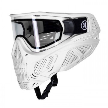 Hk army hstl skull goggle white w clear lens