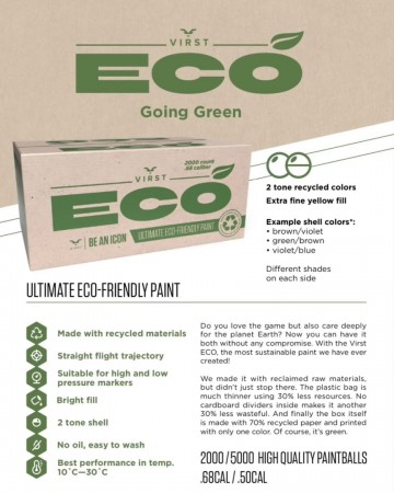 Virst Eco Paintballs