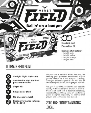 Virst Field Paintballs
