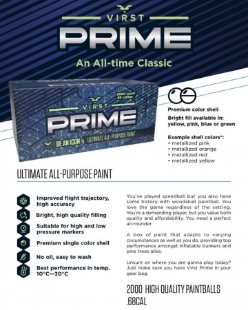 Virst Prime Paintballs