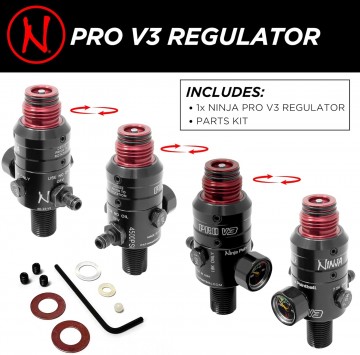 Ninja v3 pro regulator red 1