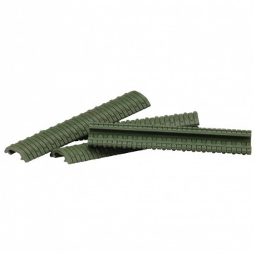 Rail covers 4 pack olive dusted