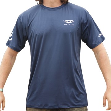 Tee dry fit classic navy front