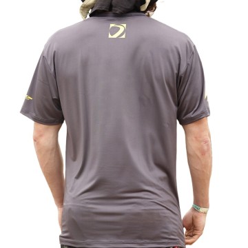 Tee dry fit precision grey back