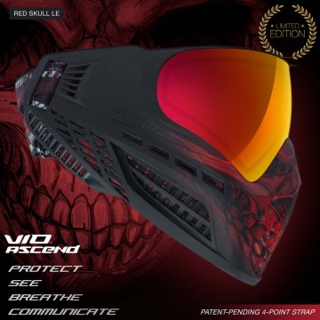 Virtue ascend mask fire skull